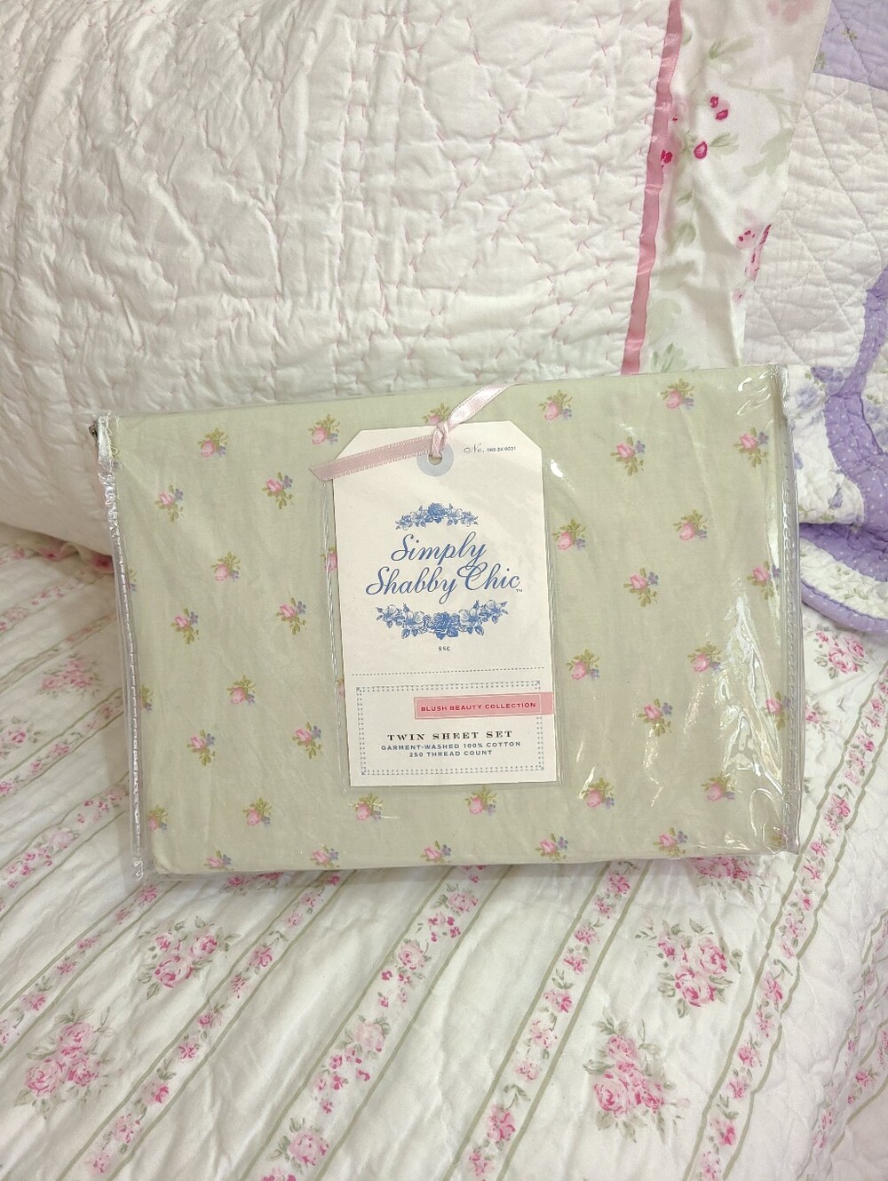 NEW Simply Shabby Chic Rachel Ashwell Twin Sheet Set